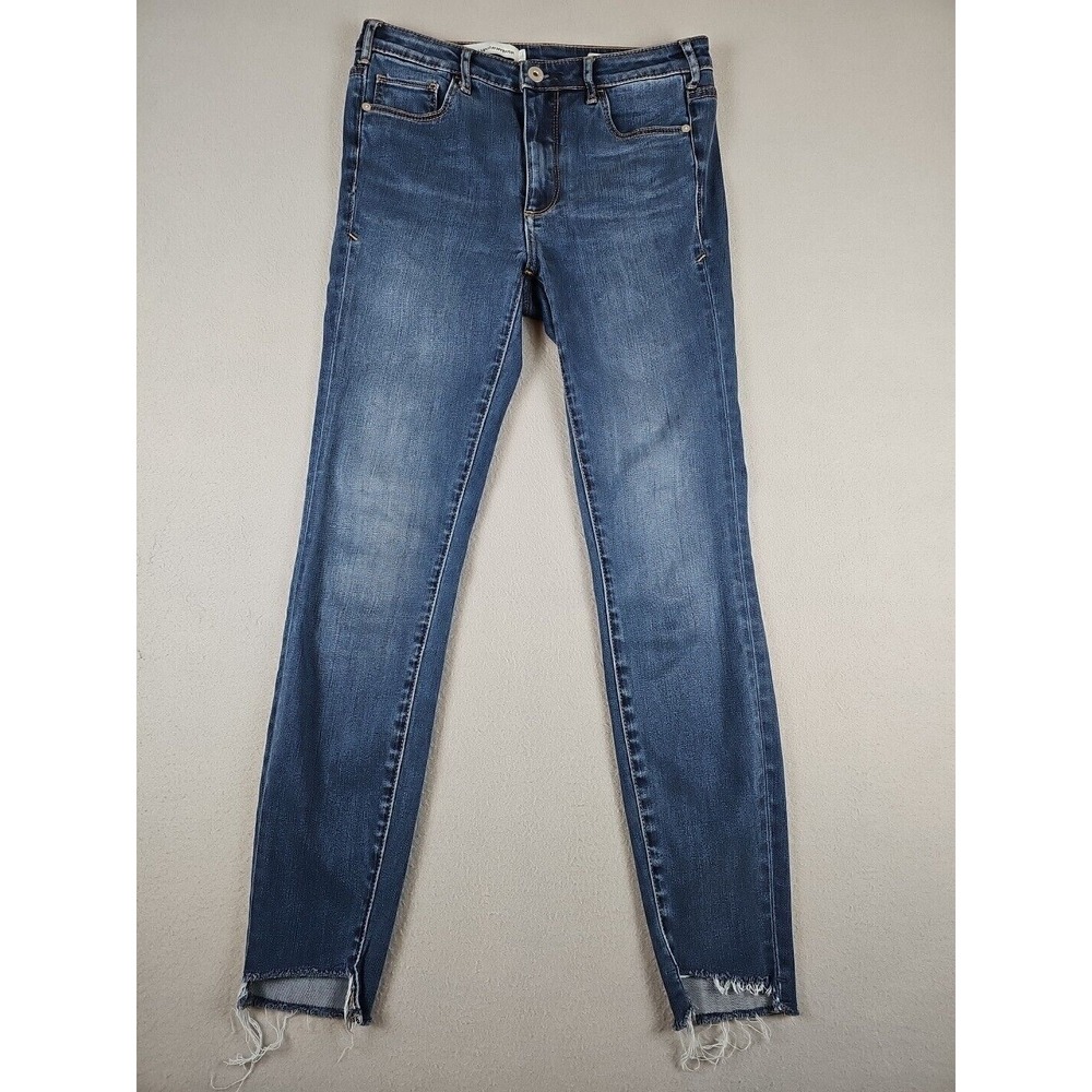 Anthropologie Pilcro & the‎ Letterpress Sz 28 Ultra High Rise Skinny Denim Jeans